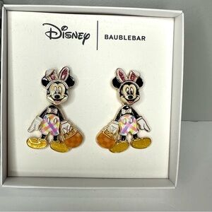 BaubleBar Disney Mickey Mouse Earrings - Easter Bunny Basket